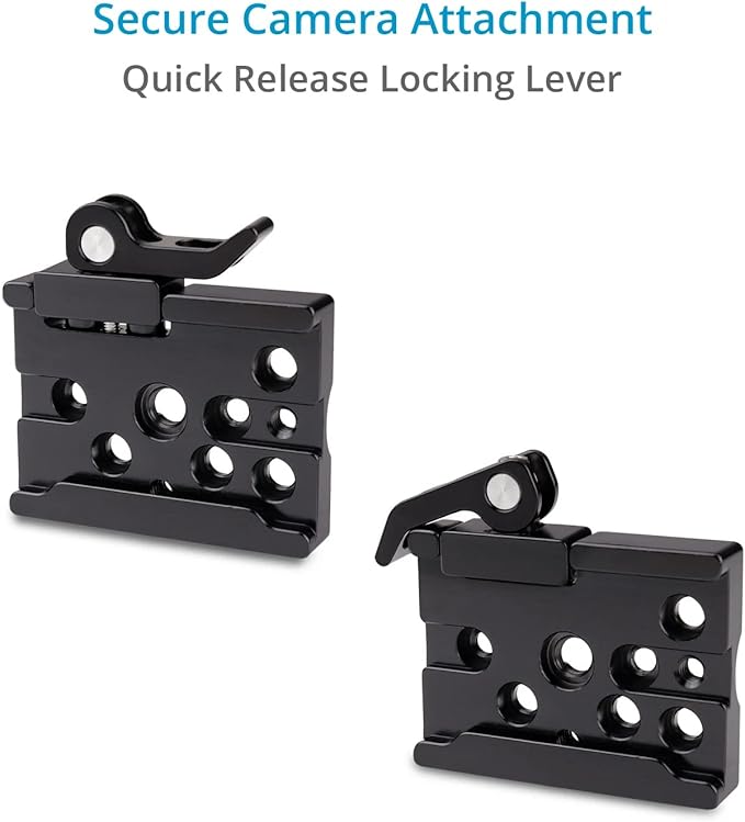 PROAIM SnapRig Quick Release Plate with Base & Plate Set. Mount on Tripod, Jib, Cages with Multiple Threaded Holes. for DSLR Cameras & Rigs. (QR207)