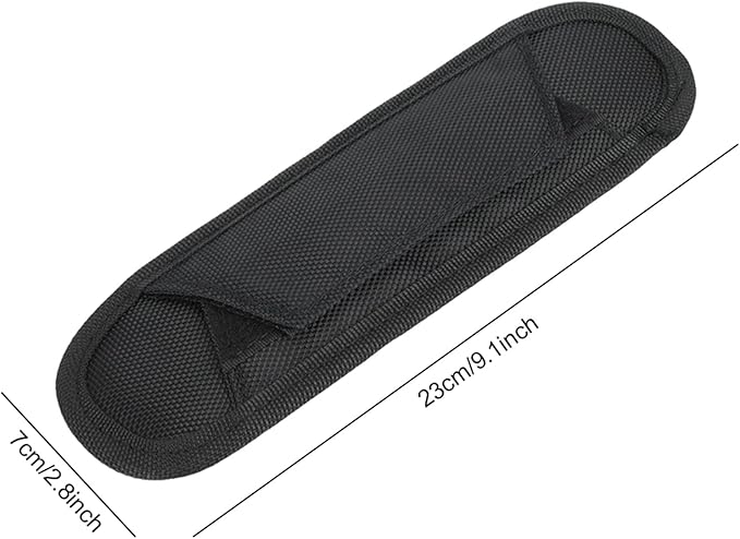 Alomejor Memory Foam Shoulder Strap Pad Padded Cushion Shoulder Strap for Camera Backpack Messenger Laptop Guitar Bag