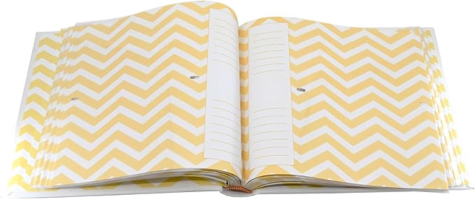 New View Gifts My Sunshine Yellow Heart Photo Album, Holds 120-4"x6" Photos