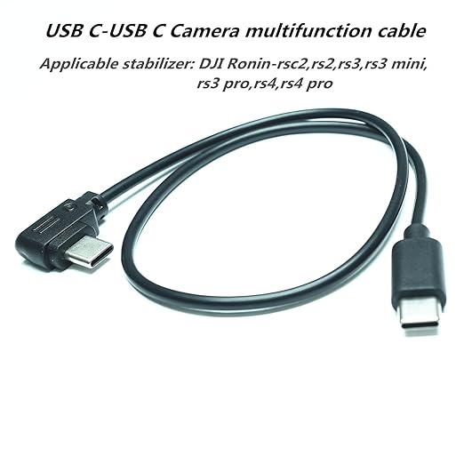 USB C cable For DJi Stabilizer Ronin Multi-function camera control type c- type c usb Multifunctional connection cable shutter release connection cable for sony/canon/nikon/fuji (USB-C 35cm)