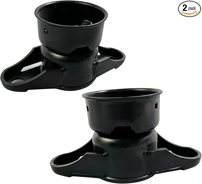 Pair Rear Upper Suspension Strut Mount 523-031 for 2011-2018 Jeep Grand Cherokee Dodge Durango Shock Mount Absorber Mounting Bracket