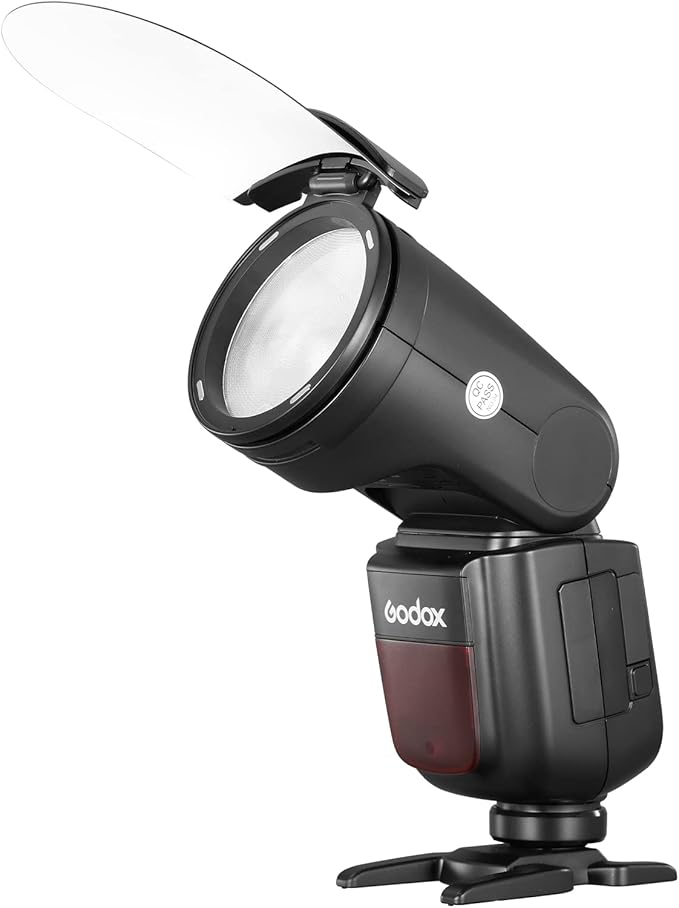 Godox AK-R12 Bounce Card for Round Head Flashes, Compatible with V1, V1Pro, V100, AD100Pro, and AD200 Series (H200R Required for AD200, AD200Pro, AD200Pro II)