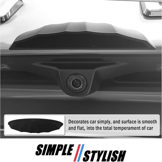 Car Rear View Backup Camera Cover Rainwater Resistant,Silicone Car Rear View Camera Cover for Clear Reversing Image,Universal Self-Adhesive Backup Cameras for Cars Covers (Standard: Width > 0.9 in)