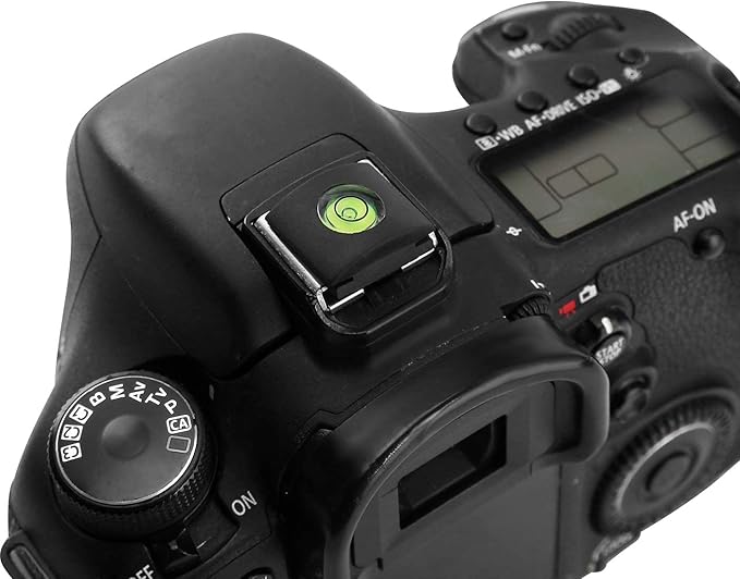 Camera Level Hot Shoe Level, Hot Shoe Bubble Level Camera Hot Shoe Cover 3 Axis 2 Axis 1Axis Bubble Spirit Level Compatible with Nikon, Olympus, Pentax Digital and Film Cameras-4 Packs