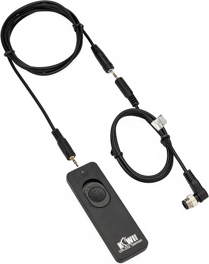 Kiwifotos MC-30 Remote Control Shutter Release Cord for Nikon Z8 Z9 D850 D500 D5 D810 D810A D800 D700 D4s D4 D3 D3s D3X D2H D2X D2Hs D2Xs D300s D300 D200 & Other Nikon Camera with 10-Pin Connection