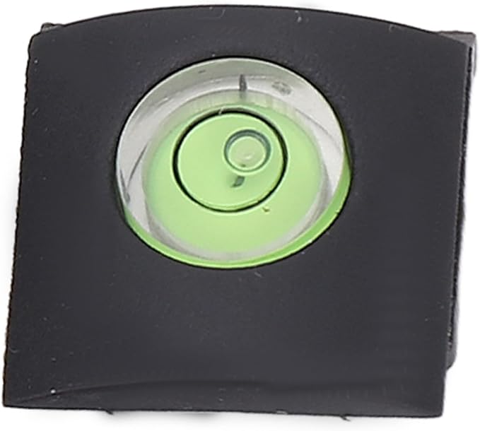 5PCS Camera Hot Shoe Cover with Level Bubble, Universal Spirit Level Cap, for DSLR Cameras