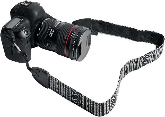 WANBY Camera Strap Canvas Neck Shoulder Strap with Quick Release Buckles for DSLR SLR