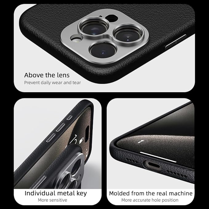 Andoer 67mm Phone Lens Filter Kit Including CPL Filter + Astral Filter + Black Mist Filter + 67mm Magnetic Adapter Ring + Phone Case Replacement for iPhone 15 Pro
