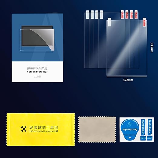 Anycubi Photon MONO X 6Ks Screen Protector,Original 3D Printer Protective Film 5Pcs Compatible with 9.1 inch LCD SLA UV Resin 3D Printers-Thickness 0.1mm-NOT for Photon MONO 6K or Photon MONO X 4K