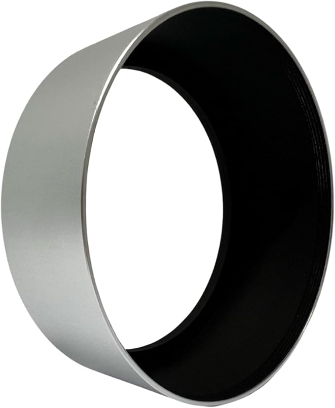 A&R Photo, INC. A&R 95mm Silver Metal Lens Hood for Nikon 200-500mm 5.6 E ED VR & Sony 200-600mm 5.6-6.3 G OSS