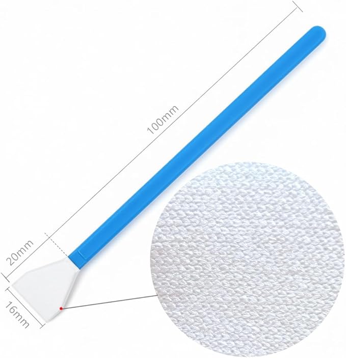 SANHOOII Dry APS-C Sensor Cleaning Swabs (CCD/CMOS), 20pcs 16mm DSLR or SLR Mirrorless Digital Camera Cleaning kit (No senrsor Cleaning Solution)