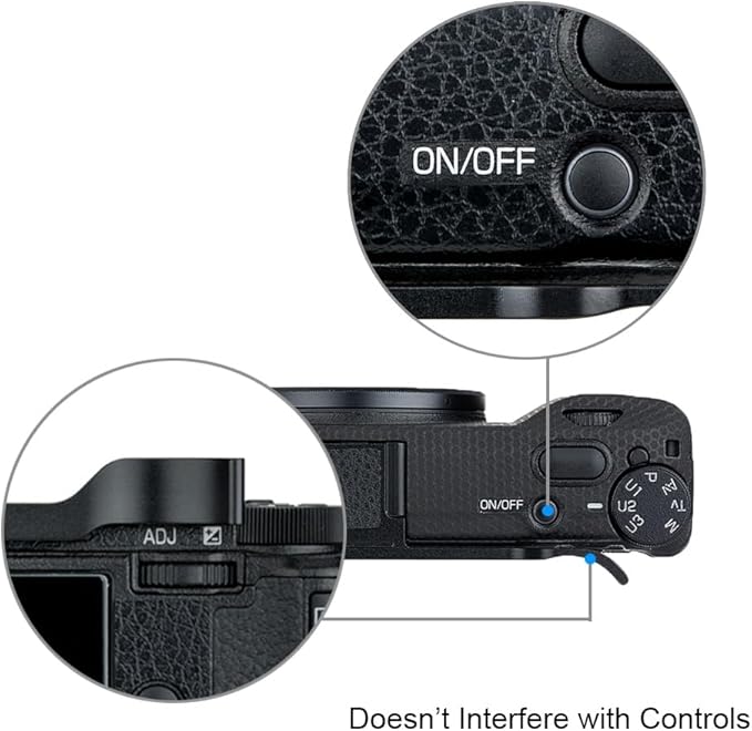 JJC Metal Thumbs Up Grip for GRIIIx GRIIIx HDF Ricoh GRIII GRIII HDF, Hot Shoe Cover Cap Protector for GR3x GR3x HDF GR3 GR3 HDF, Better Balance and Comfortable Secure Grip