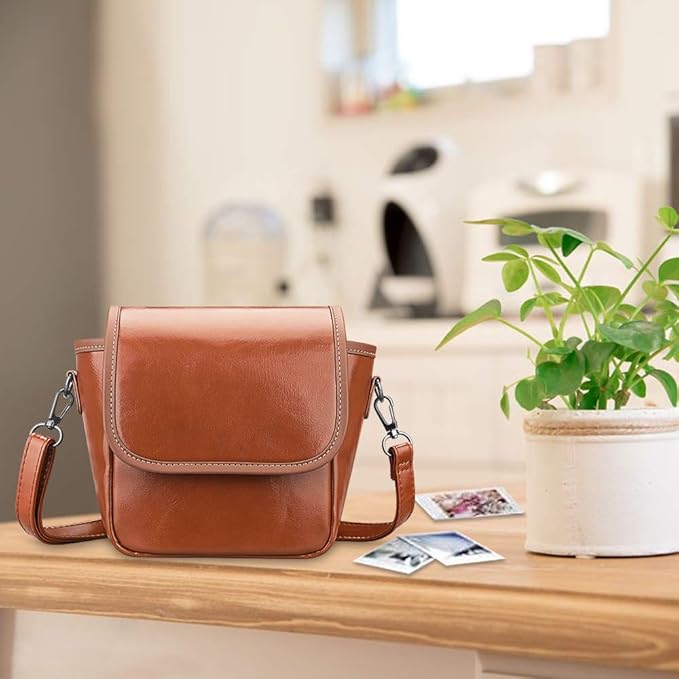 Fintie Camera Bag Compatible with Polaroid Now+ Generation 3/2/1 I-Type, Polaroid Now Gen 3rd/2nd/1st, OneStep 2 VF, I-2 Instant Film Camera Travel Shoulder Case with Adjustable Strap Accessories