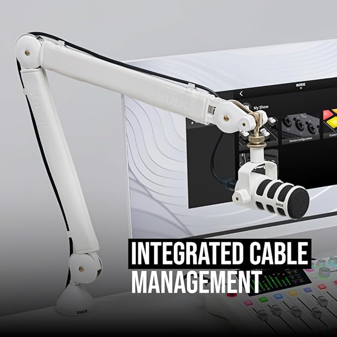 RØDE PSA1+ Professional Studio Arm with Spring Damping and Cable Management (Red)