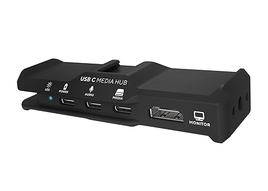 KONDOR BLUE | USB-C Media Hub Compatible with iPhone 15/16 | Mobile Video Rig, Full Sized HDMI for Video Monitoring & Workflow