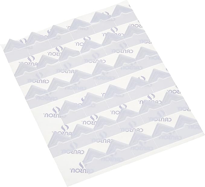 Canson Self Adhesive Photo Corners, Peel-Off Archival Quality, White, 252-Pack