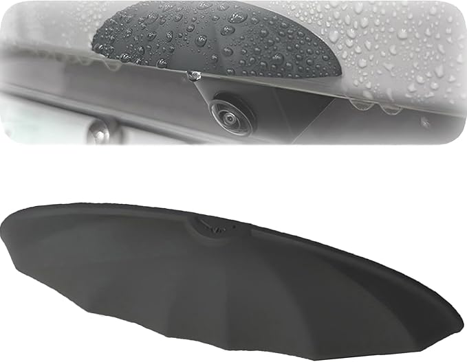 Car Rear View Camera Cover, Anti-Rain Car Reversing Cameras Protection, Silicone Modification Protective Sticker for Car Camera, Non-Destructive Installation for Most Cars
