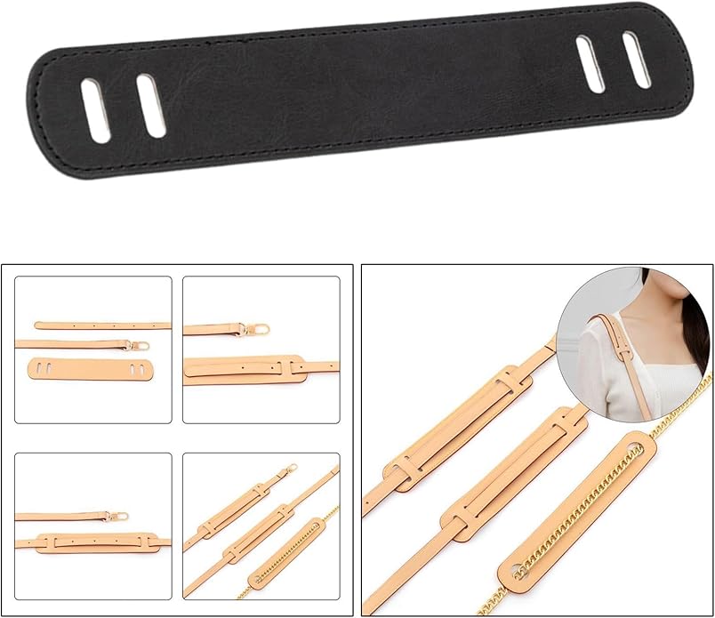 Leather Shoulder Strap Pad Handle Wrap Pad for Purses Satchels Laptop Case Tote