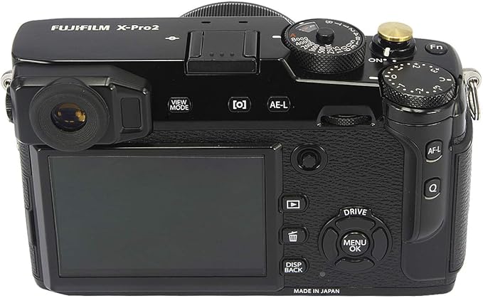 Haoge Metal Shutter Release Button for Fujifilm XE1 X-E2 X-E2S X-E3 XE5 X-T4 X-T3 X-T30 X-T20 X-Pro3 X-Pro2 X100V X100T X100S X100F Camera Accessories Convex Surface Golden