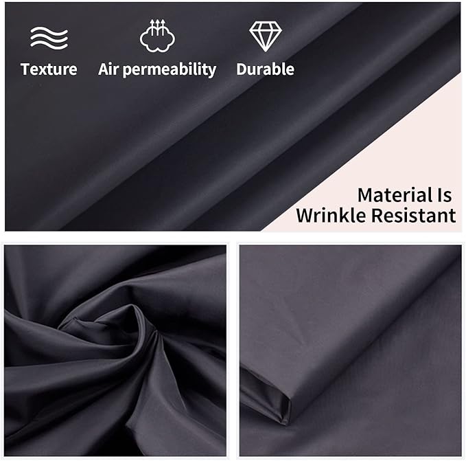 Darkroom Equipment Oversize Film Changing Bag Camera Dedicated Film Developing Darkroom Zipper Bag Double Layer Load Photography 27.3X28.26'' Photography Accessories (L)