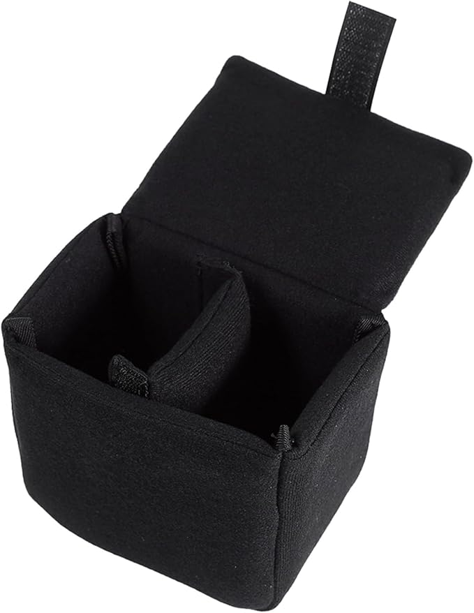Camera Bag Insert, DSLR Camera Padded Case Insert Shockproof Protective Organizer for Photographers Travel Lens Accessory Case (Black