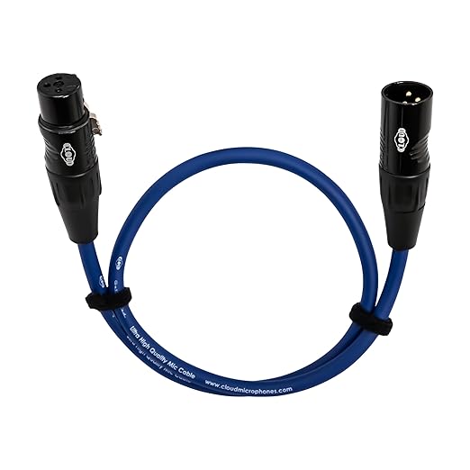 Cloud Microphones Get Lifted Studio XLR Microphone Cable 1.5ft