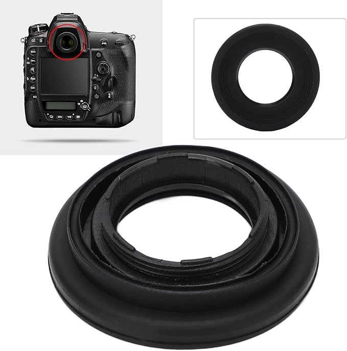 KIMISS Eye Cup Protector, DK‑17 Rubber Camera Eyecup Eye Cup Viewfinder Eye Piece for D800 D800E D810 D3 D3S D3X D4 D4S D5 D700 DF Camera
