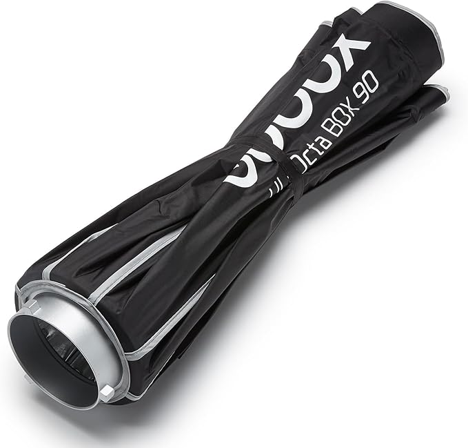 Godox UL-Octa 90cm Quick Release Octagonal Softbox, Foldable 35" Octabox Fast Setup, Universal Bowens Mount Soft Box with Diffusers/Honeycomb Grid for Portrait Photgraphy Studio Monolight Video Light