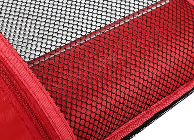 Waterproof SLR/DSLR Camera Backpack Shoulder Bag Travel Case For Canon Nikon Sony Digital Lens (Large, Red)