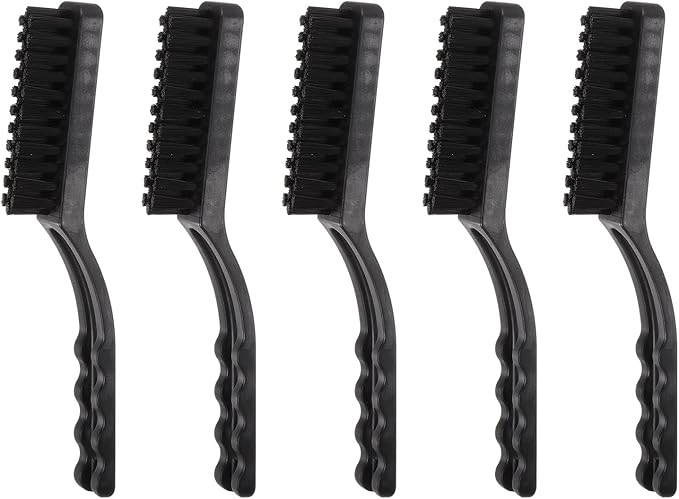 HARFINGTON 5pcs Anti-Static Cleaning Brush 22x92mm PV Plastic Conductive Bristles Anti Static ESD Brushes for Clean PCB Laptop Keyboard Fan and Other Electronic Devices