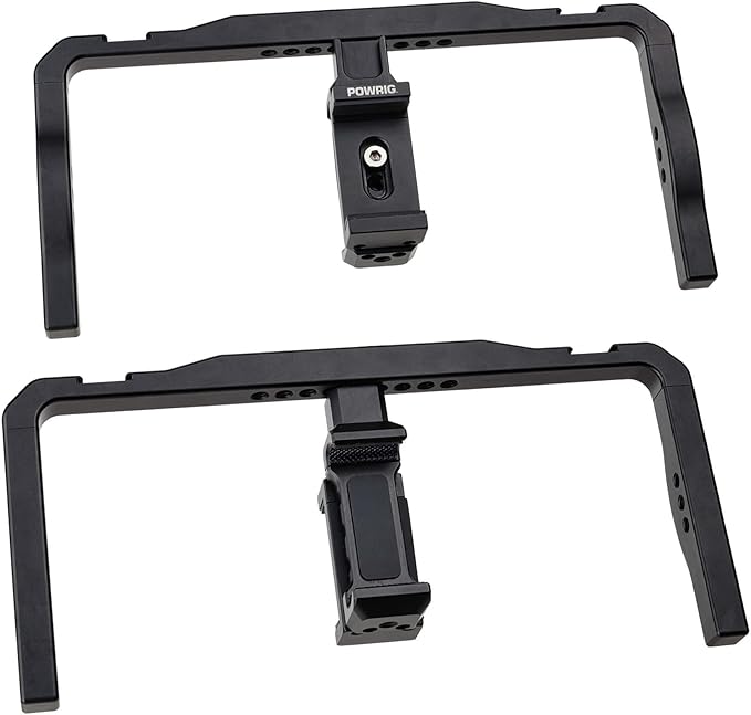 Smartphone Video Rig for iPhone16 Pro Max, iPhone 15 Pro Max with External SSD Mount for Samsung T7, T9, T5