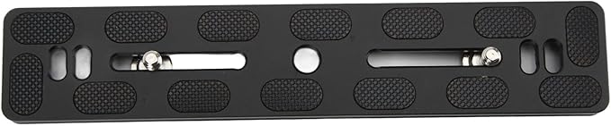 Quick Release Plate with 1/4 Inch Screw and D Ring Screw Fits for Standard for Camera Tripod Ball Head (200mm)