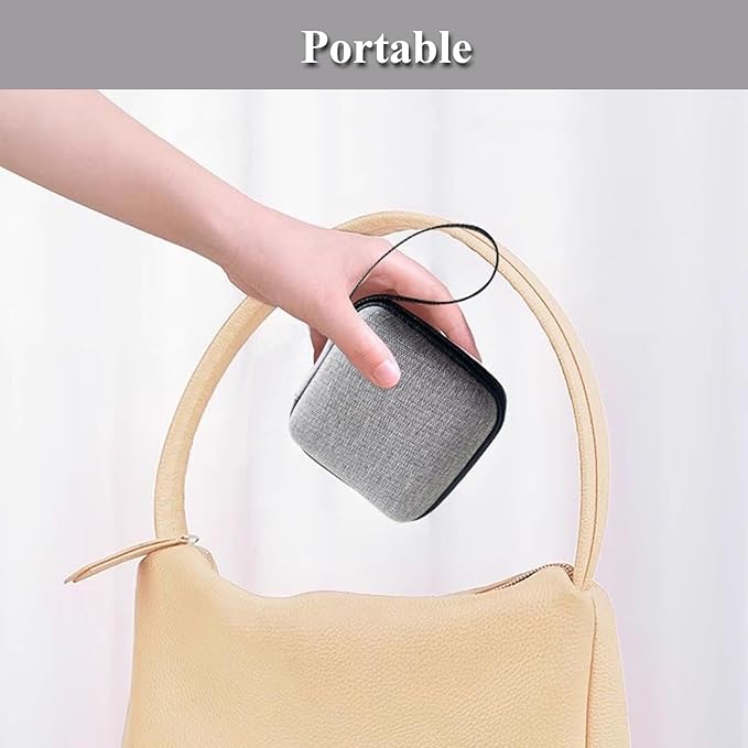 Charger Case,Mini Cable Organizer Cases,Pouch Case Bag,Small Charger Organizer,Waterproof Travel Storage Carrying Bag for USB Drives,Power Adapter,Earphones,Cords etc,Single Layer,Gray