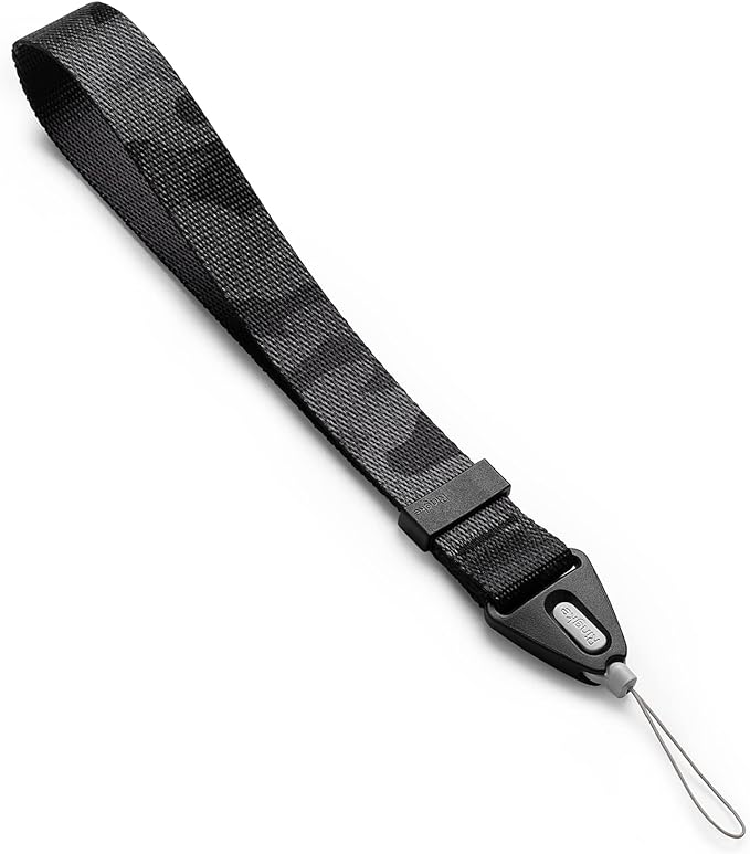 Ringke Hand Strap [Phone Wrist Strap] Designed for Camera Strap and Phone Strap, Adjustable Sturdy Universal Lanyard Compatible with Camera and Phone Case - Camo Black