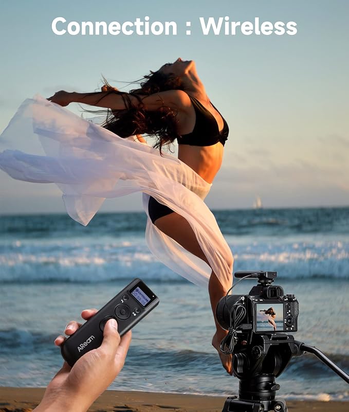 Wireless Digital Timer Remote Shutter Release Trigger Intervalometer Remote Control Compatible for Sony A99II, A77II, A58, A68, A7, A7II, A7R, A7RII, A7S, A7SII, A3000, A5100, A5000 A6000