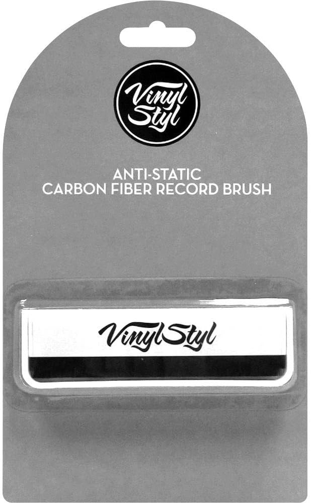 Vinyl Styl Anti-static Vinyl Record Cleaning Brush - Micro Fiber (White)