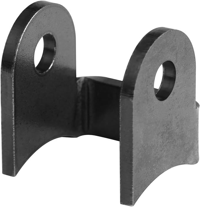 4 Pcs Shock Mount Bracket, Curved Weld On Bracket Axle for Truck, Trailer