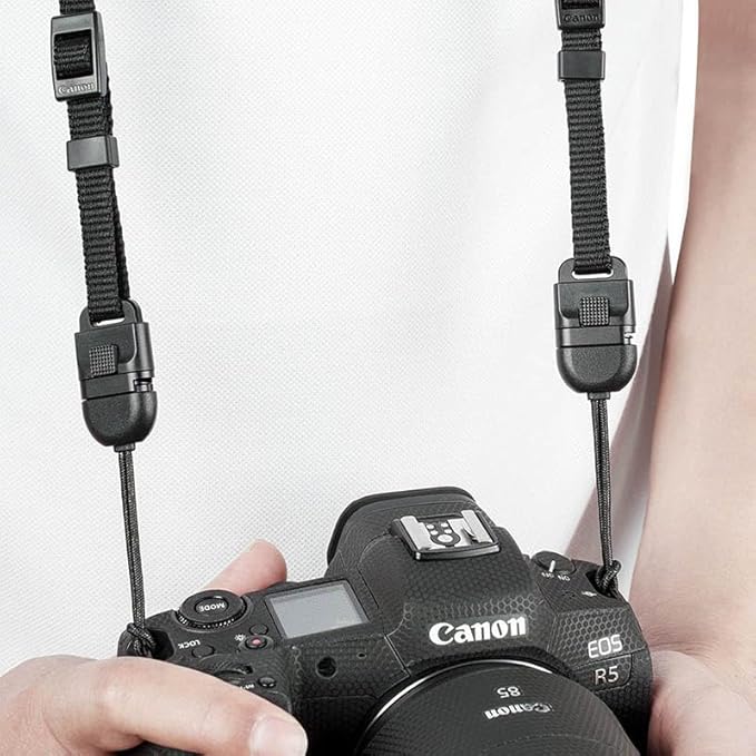 JJC 2Pack Universal Camera Strap Quick Release Buckle, Durable & Scratch-proof Neck Strap Quick Release Loop Connector for Canon Nikon Sony Fujifilm Olympus DSLR Mirrorless Camera