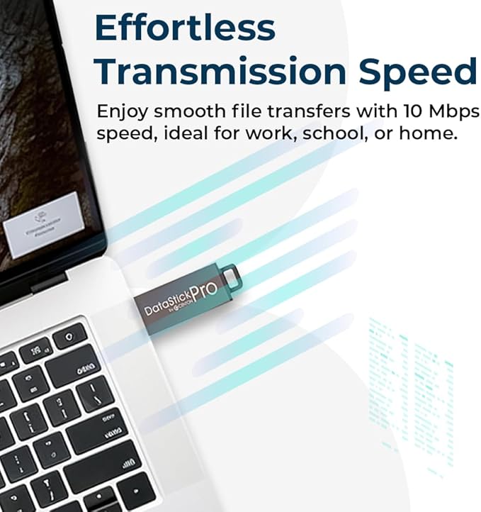 Centon DataStick Pro USB 2.0 Flash Drive 4GB x 5, Grey