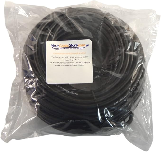 Your Cable Store 75 Foot XLR 3P Male/Female Microphone Cable