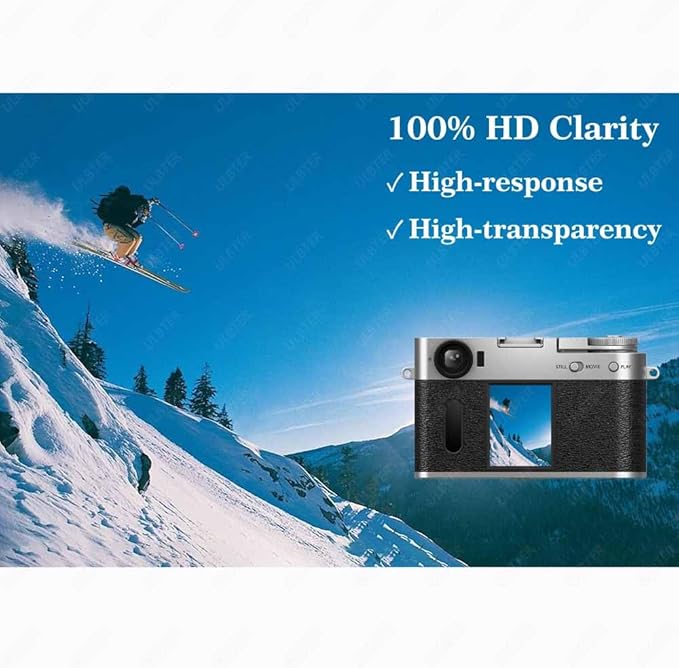 [3Pack Screen Protector for Fujifilm X Half Fuji X-Half LCD, 9H Hardness Tempered Glass Anti-Scrach Anti-Bubble