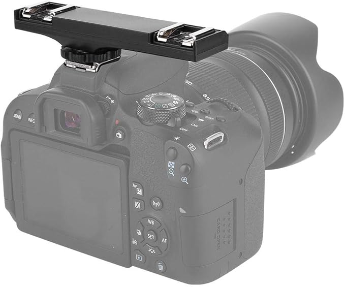 Hot Shoe Flash Light Bracket Compatible for 's, for 's I TTL and SLR Camera Camcorder.( for )