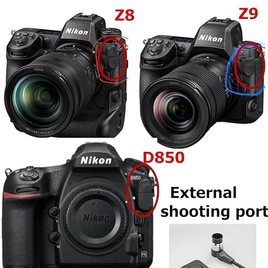 DYTDIEYINGTU DJI NK Cable z8 z9 d800 d810 d800e d5 Camera Shutter Release Cable stabilizer Control Support Ronin - sc/rsc2 rs2 / rs3 / rs4 / Focus pro Handheld Camera stabilizer(RSS-DC0)