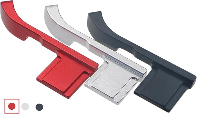 Metal Hot Shoe Thumb Grip for Fujifilm X-E3 Camera Accessories Red