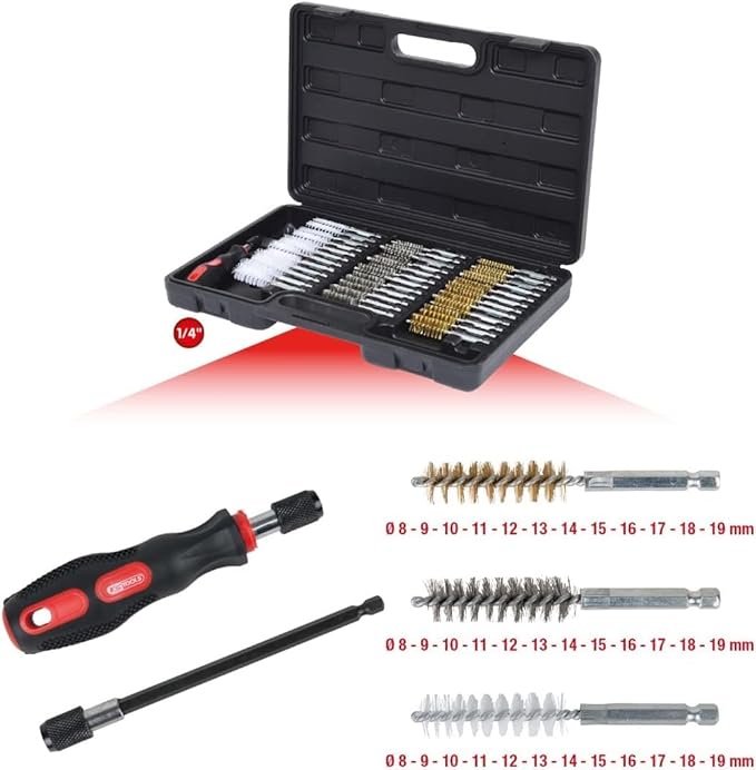 MASTER cleaning brush set, 38 pcs