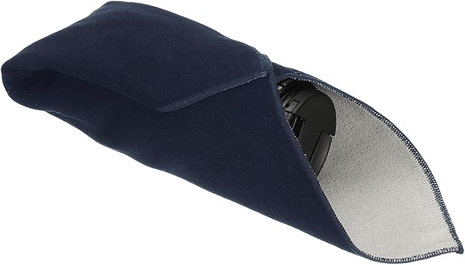 PATIKIL Camera Protective Wrap, 13.8" x 13.8" Lens Protector Wrapper Magic Self-Adhesive Camera Wrap for Camera Lens DSLR Phone Laptop, Dark Blue