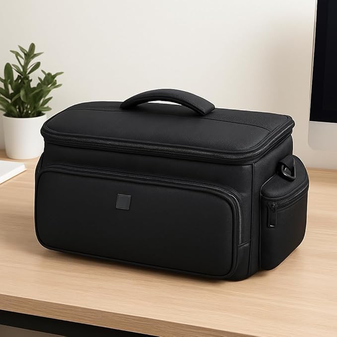 eCost Acuvar Professional Well Padded Extra Large Water-Resistant Gadget Bag Case Compatible with Canon, Sony, Nikon,Pentax, JVC,Olympus Panasonic, Fijifilm, Samsung Camera & Camcorder