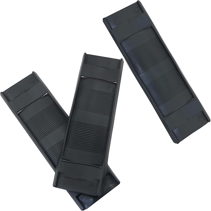 MEETOOT 5PCS Elastic Rubber Tactical Shoulder Strap Pad Computer Bag Anti Slip Pressure Reducing Mat Luggage Accessories Suitable for Camera Suspender and Briefcase Handle