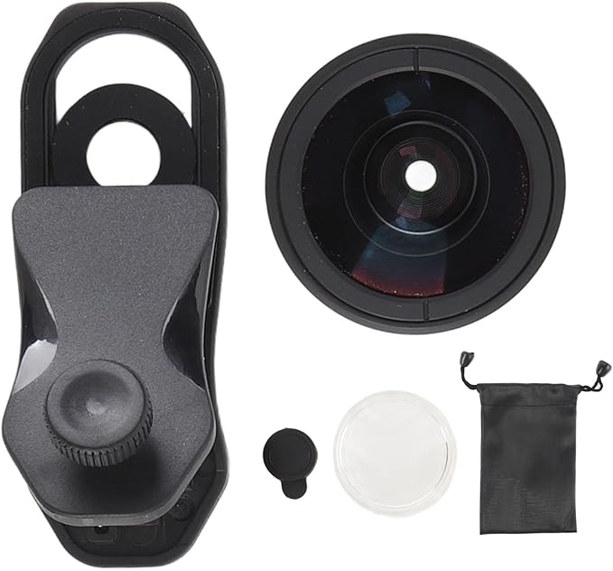 Phone Wide Angle Lens 170 Degree Ultra Wide Angle HD Clip On Cell Phone Camera Lens for Most Smartphones