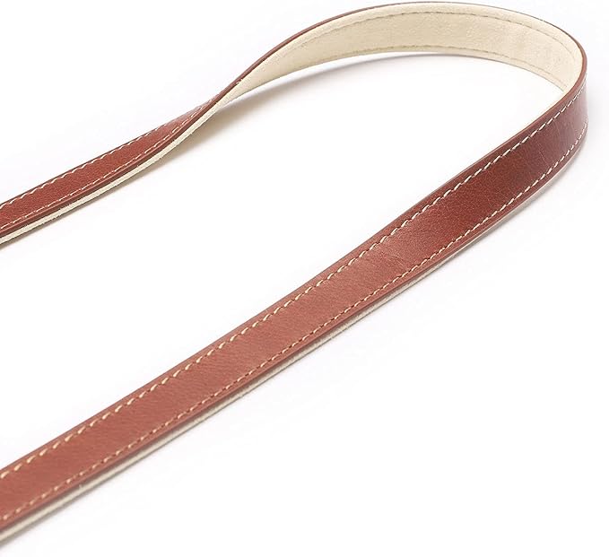 CANPIS CP008 Camera Shoulder Neck Strap compatible with Canon Nikon Leica Fuji Sony Olympus etc. Brown Color, Adjustable Length, Slim with Flocking Comfortable Pad